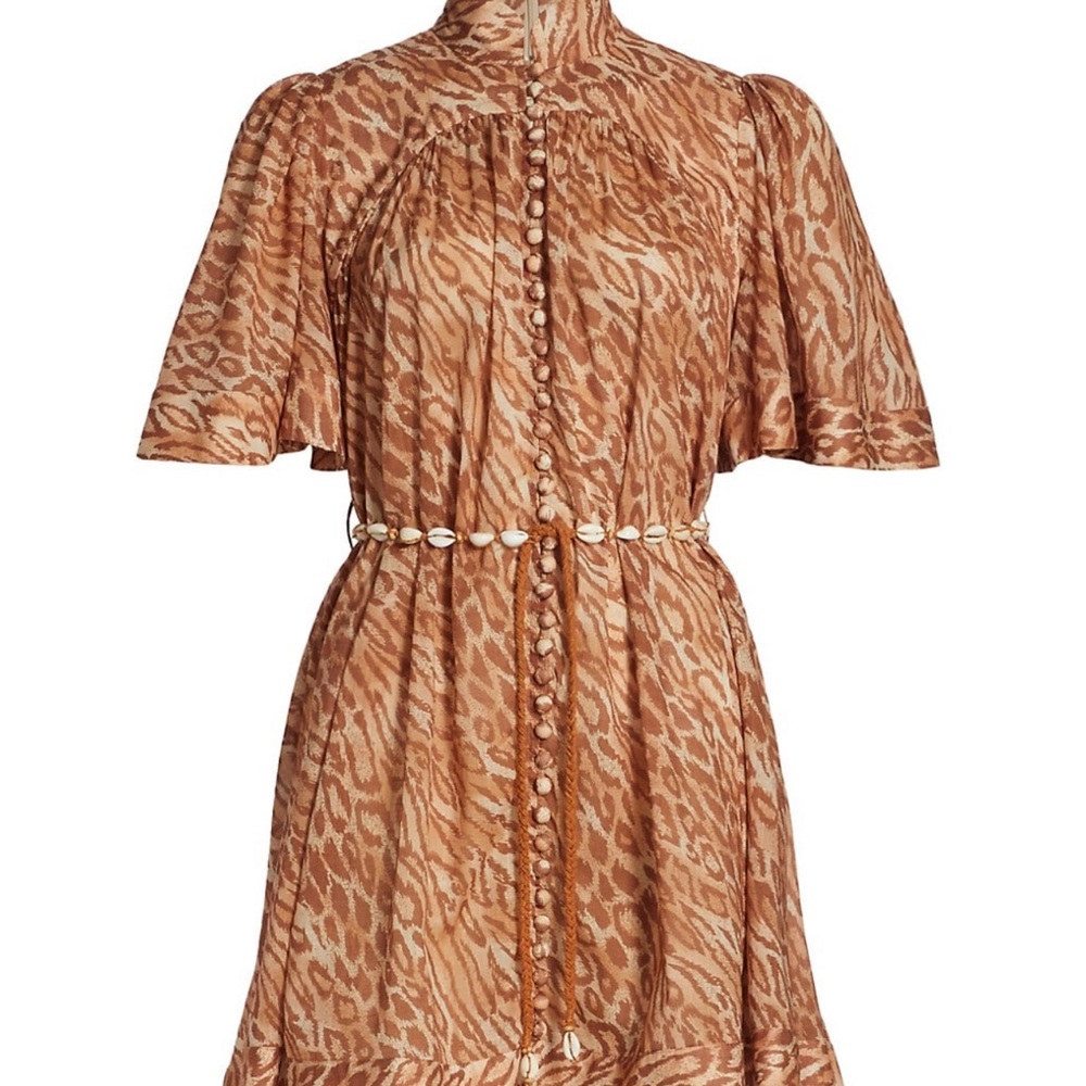 Zimmermann, size 1, worn once, great fall transition dress!